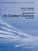 Themes from An Outdoor Overture Concert Band sheet music cover